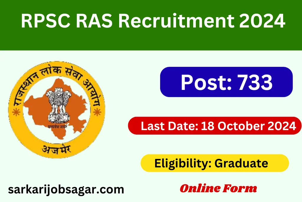 RPSC RAS Recruitment 2024