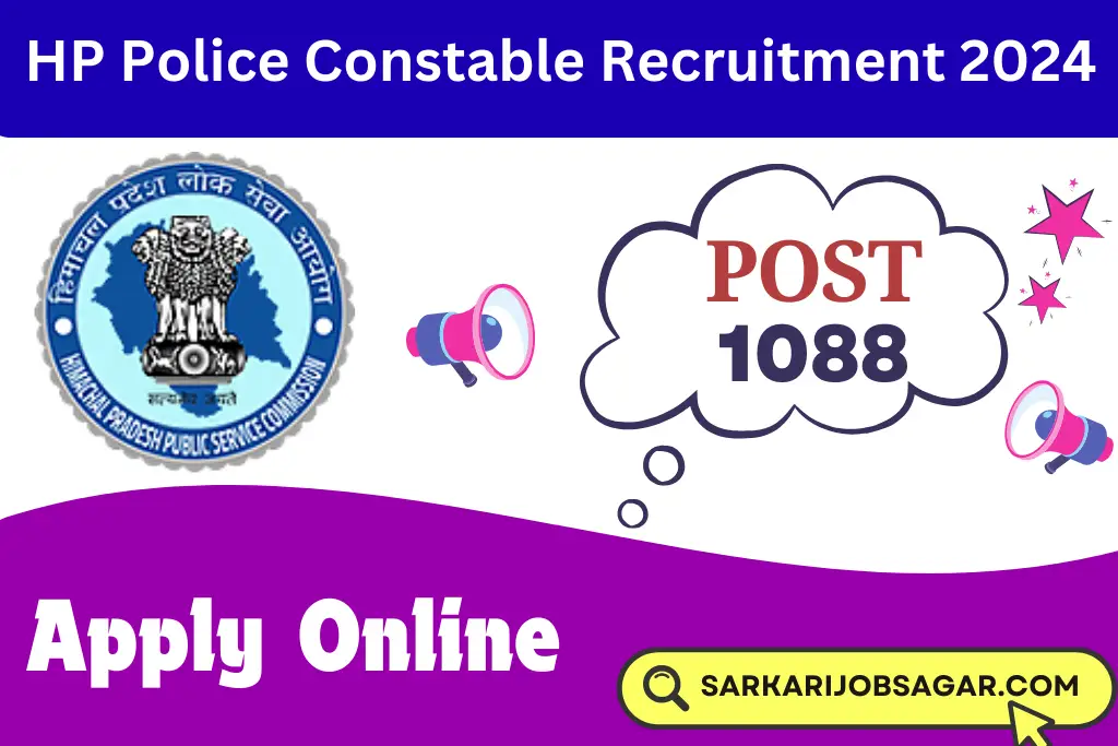 HP Police Constable Recruitment 2024