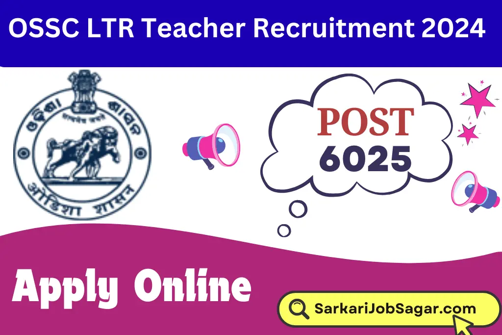 OSSC LTR Teacher Recruitment 2024