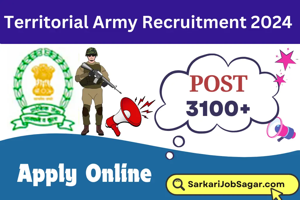Territorial Army Recruitment 2024