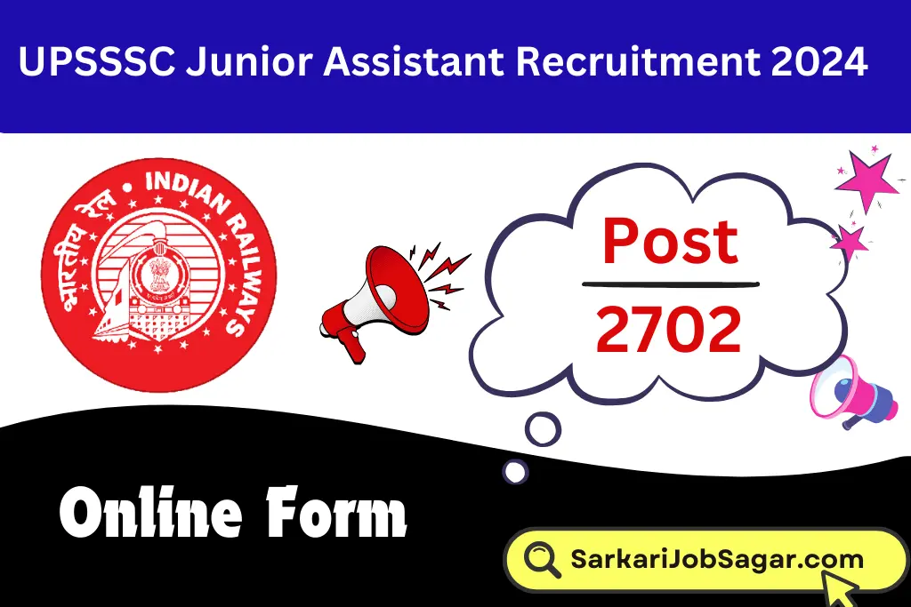 UPSSSC Junior Assistant Recruitment 2024