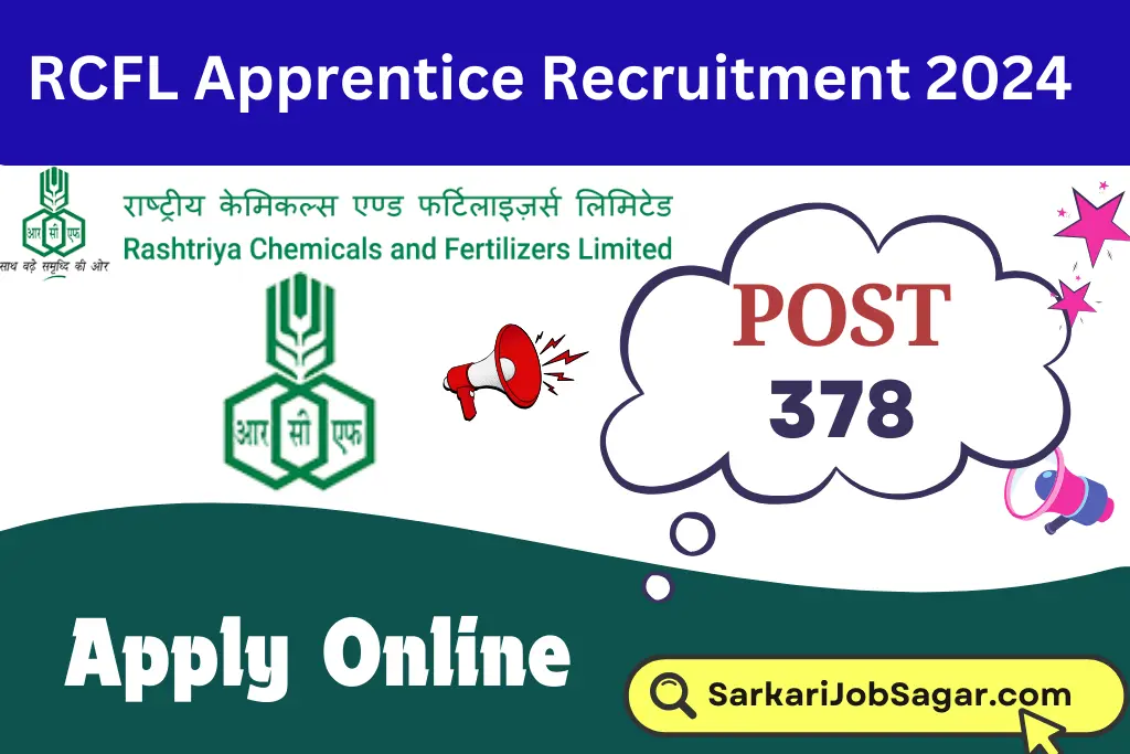 RCFL Apprentice Recruitment 2024